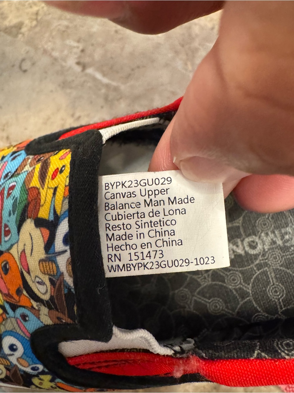 Pokemon Ground Up Slip On Canvas Shoes Youth Size 2 Pikachu Pokeball EUC - Picture 11 of 12